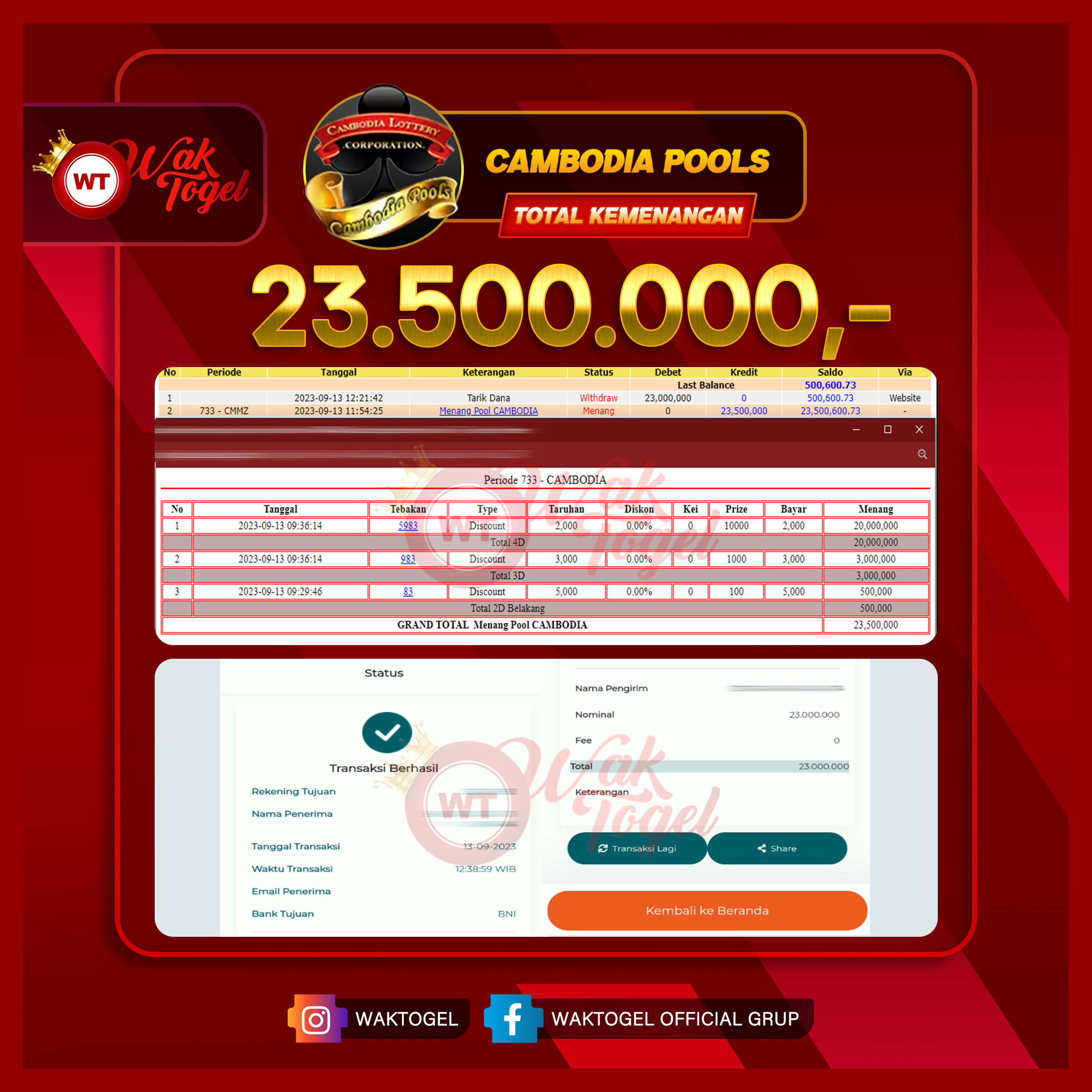 BUKTI PEMBAYARAN CAMBODIA WAKTOGEL