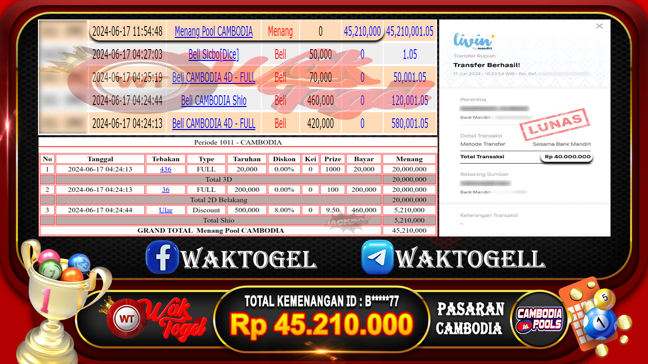 BUKTI PEMBAYARAN CAMBODIA WAKTOGEL