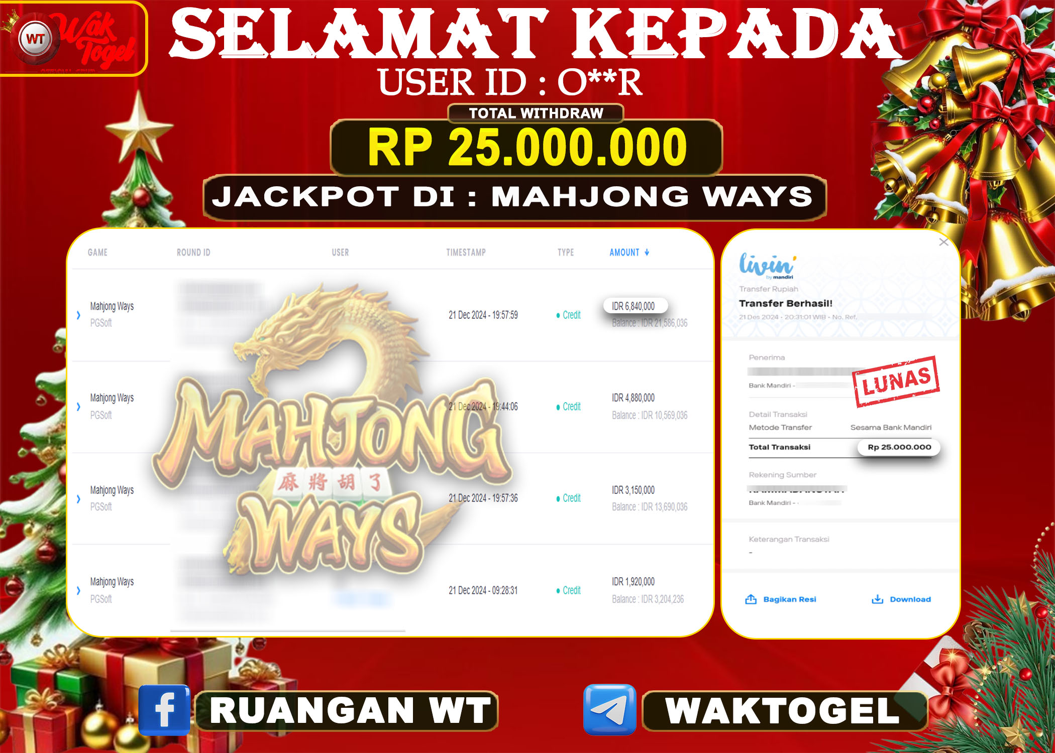 BUKTI PEMBAYARAN SLOT WAKTOGEL